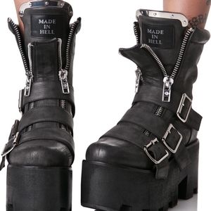 Current Mood Detroit Platform Boots